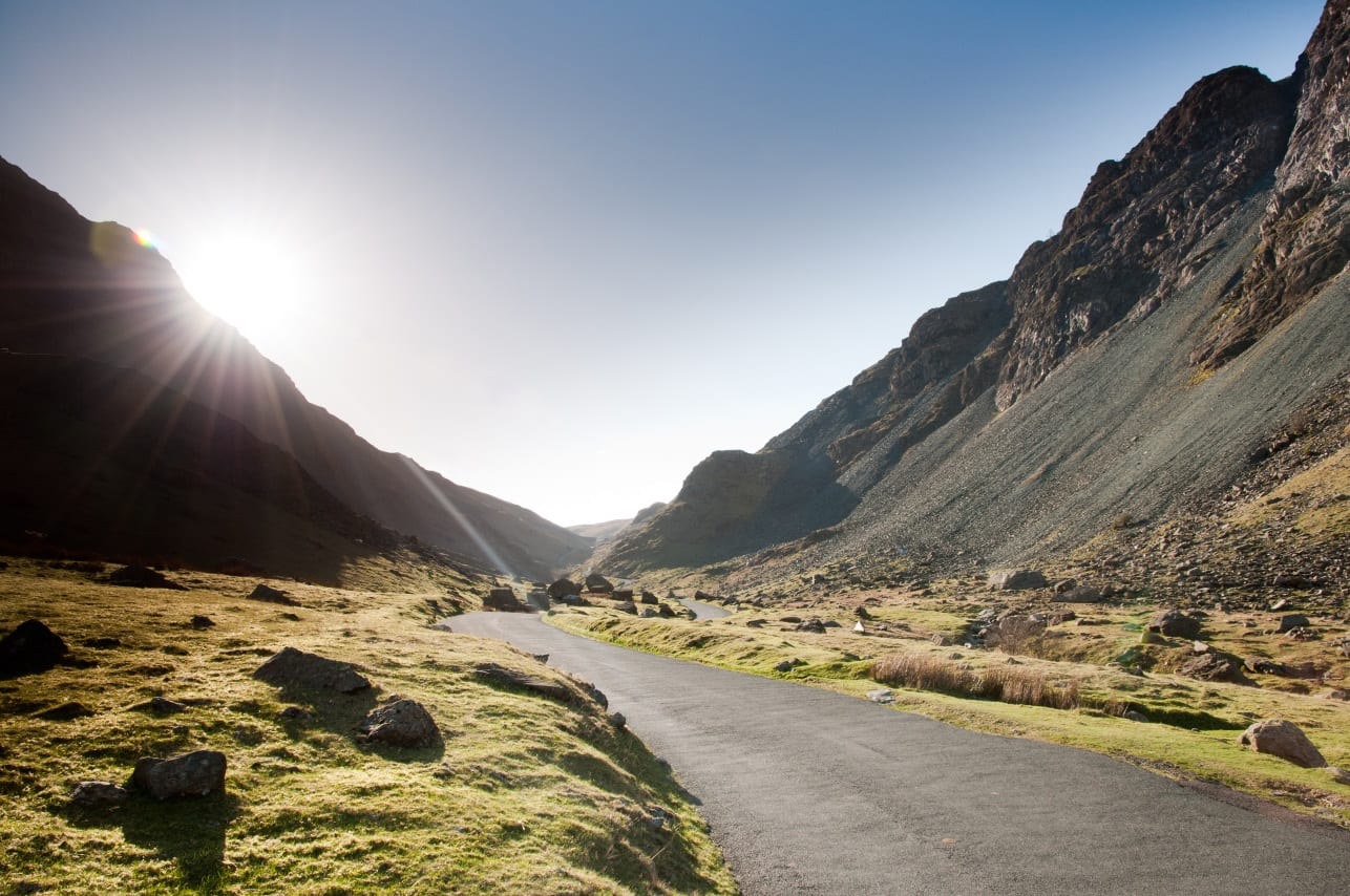 Scenic drives in Cumbria